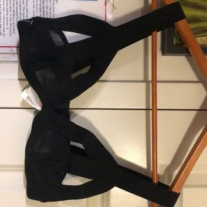 Black bra